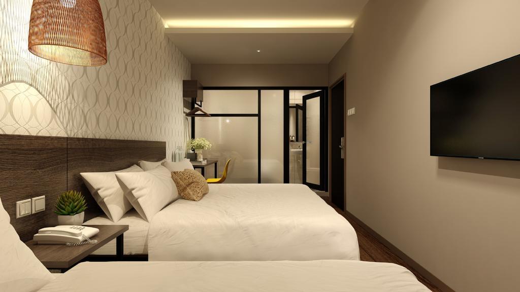 The Square Hotel Skudai Buitenkant foto