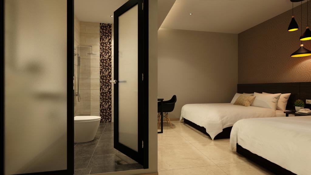 The Square Hotel Skudai Buitenkant foto