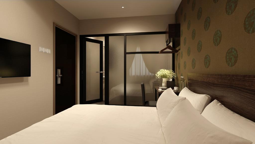 The Square Hotel Skudai Buitenkant foto