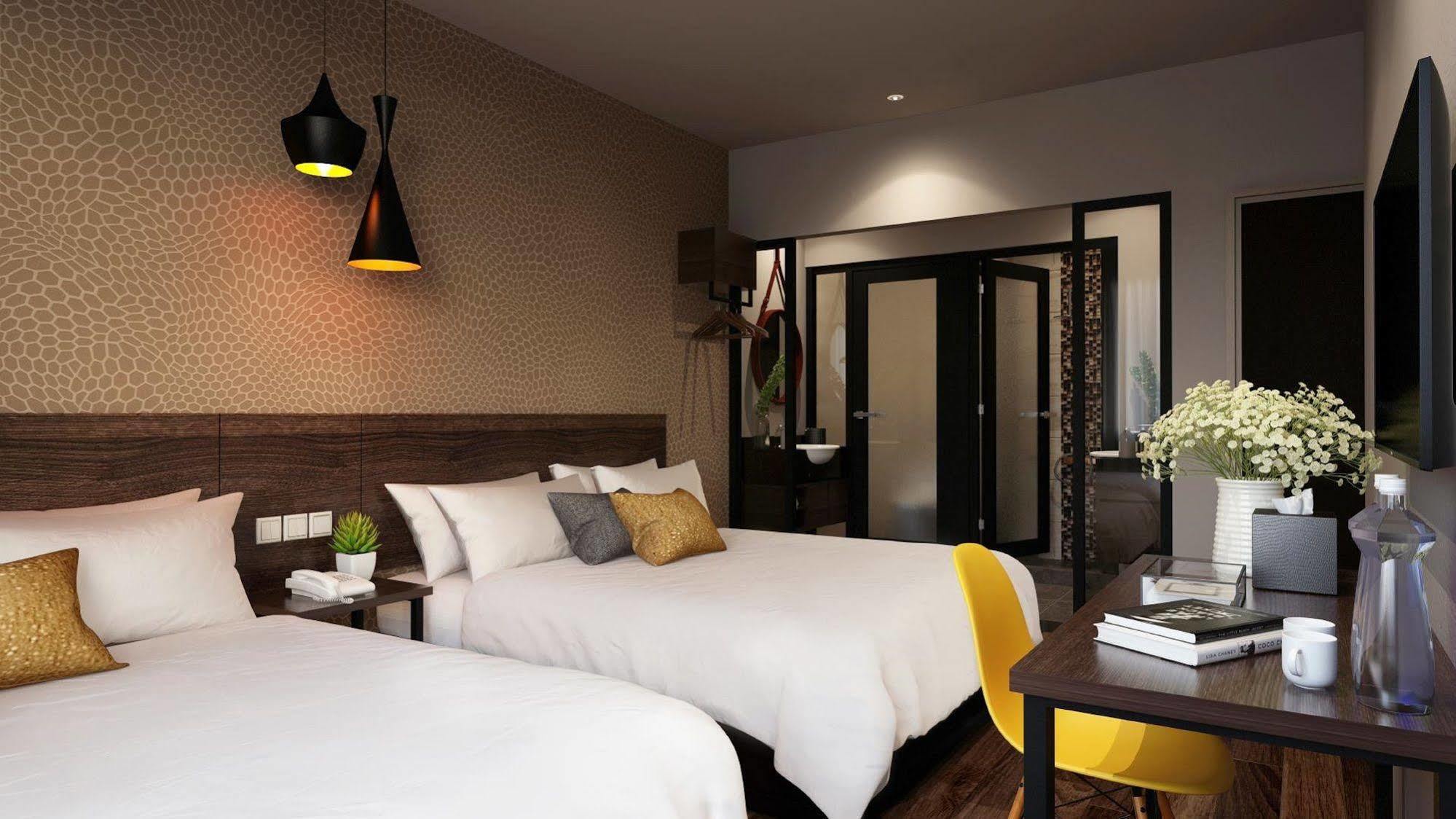 The Square Hotel Skudai Buitenkant foto
